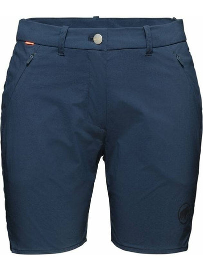 Women's Hiking Regular Fit Shorts Navy - MAMMUT - BALAAN 2