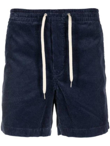 Cordyroy Prepster Shorts Navy - POLO RALPH LAUREN - BALAAN 1