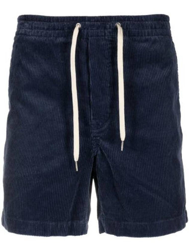 Cordyroy Prepster Shorts Navy - POLO RALPH LAUREN - BALAAN 1