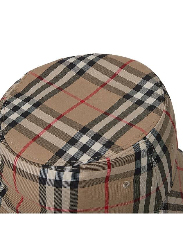 Vintage Check Technical Bucket Hat Beige - BURBERRY - BALAAN 9