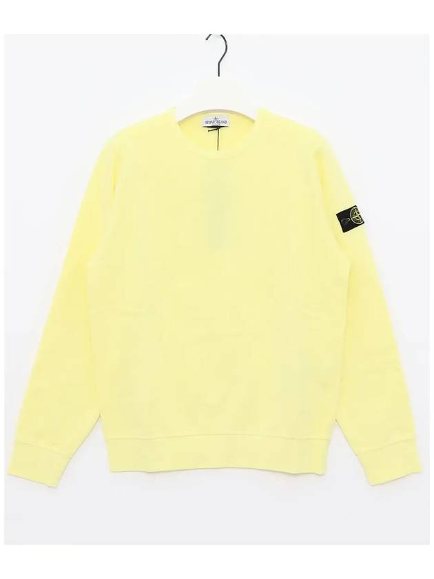 Kids Wappen Patch Basic Sweatshirt Orange - STONE ISLAND - BALAAN 3