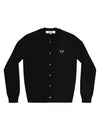 Heart Wappen Cardigan Black - COMME DES GARCONS - BALAAN 2