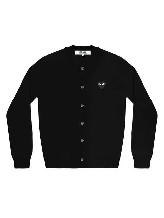 Heart Wappen Cardigan Black - COMME DES GARCONS - BALAAN 2