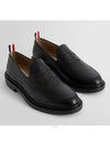 Pebble Grain Rubber Sole Penny Loafer Black - THOM BROWNE - BALAAN 2