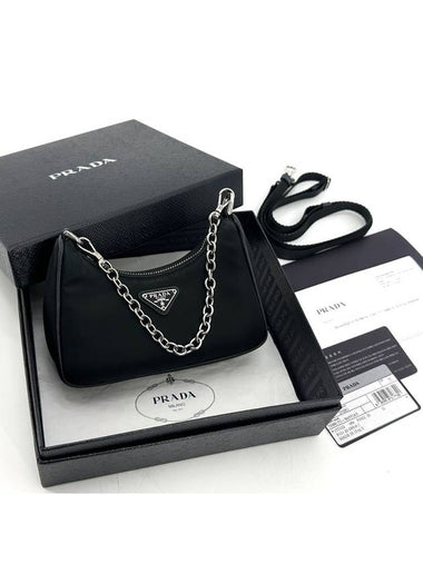 1TT122 Tesuto nylon re edition mini 2way hobo bag - PRADA - BALAAN 1