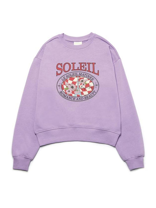 Brushed Options Soleil Vintage Eiffel Sweat Shirts LAVENDER - LE SOLEIL MATINEE - BALAAN 2