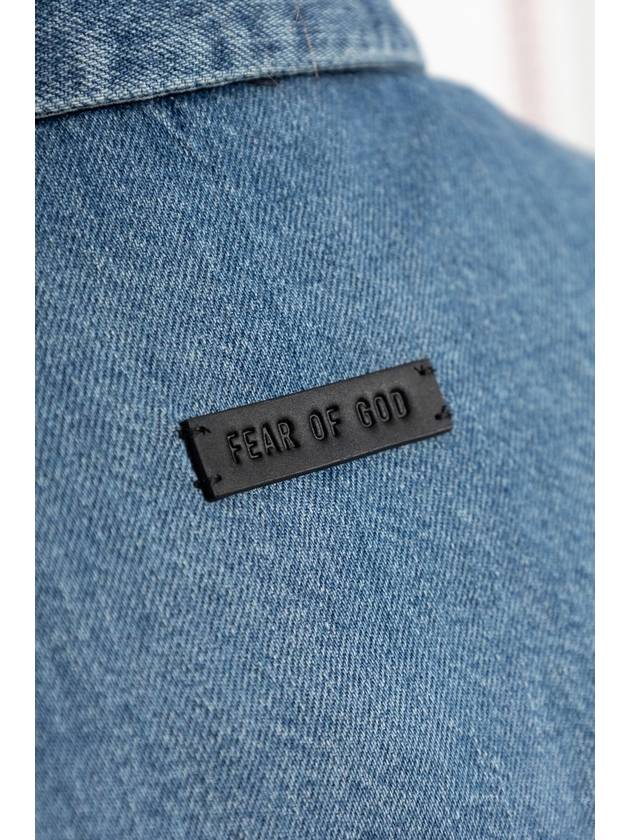 Fear Of God Denim Shirt, Women's, Blue - FEAR OF GOD - BALAAN 5