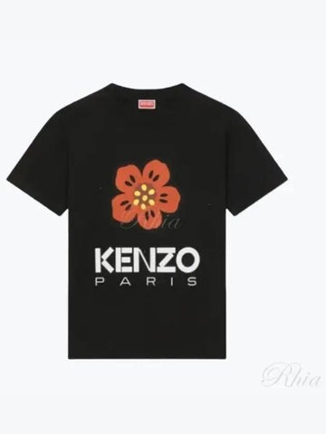 Balk Flower Women s Short Sleeve T Shirt Tee 2TS039 4SO 99J 235 - KENZO - BALAAN 1