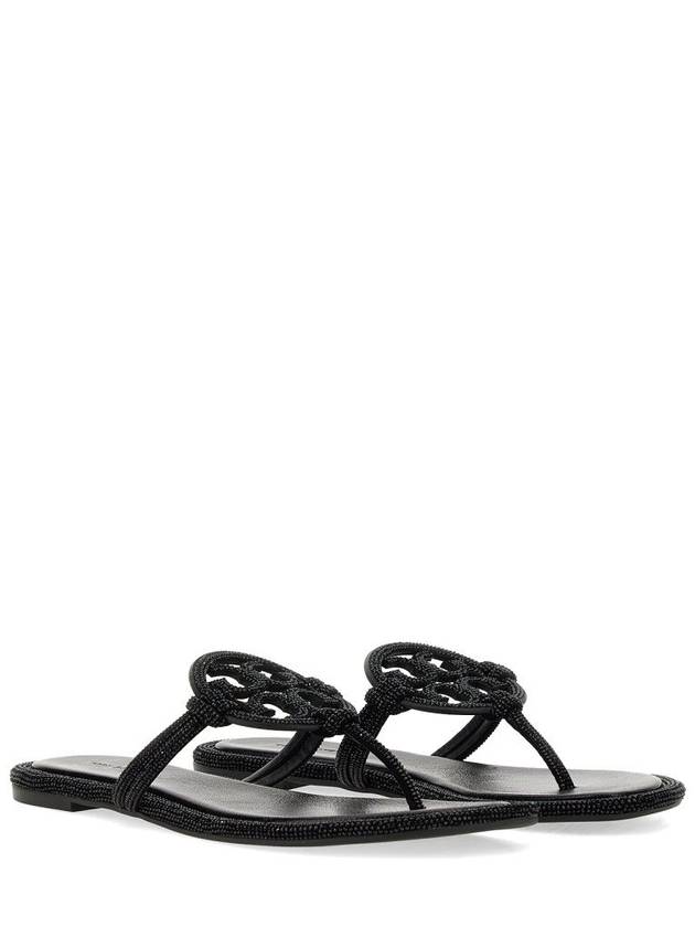 Miller fave knotted flip flops black - TORY BURCH - BALAAN 4