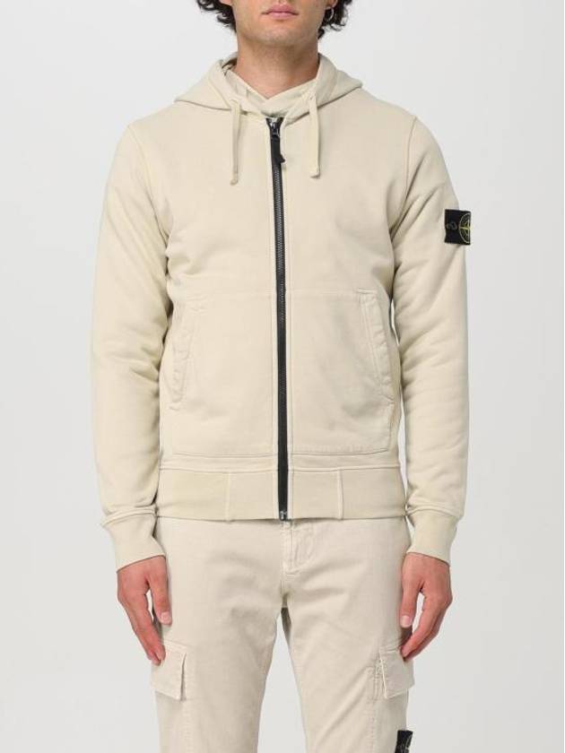 Stone Island Sweater 811564251 V0097 Yellow Cream - STONE ISLAND - BALAAN 1