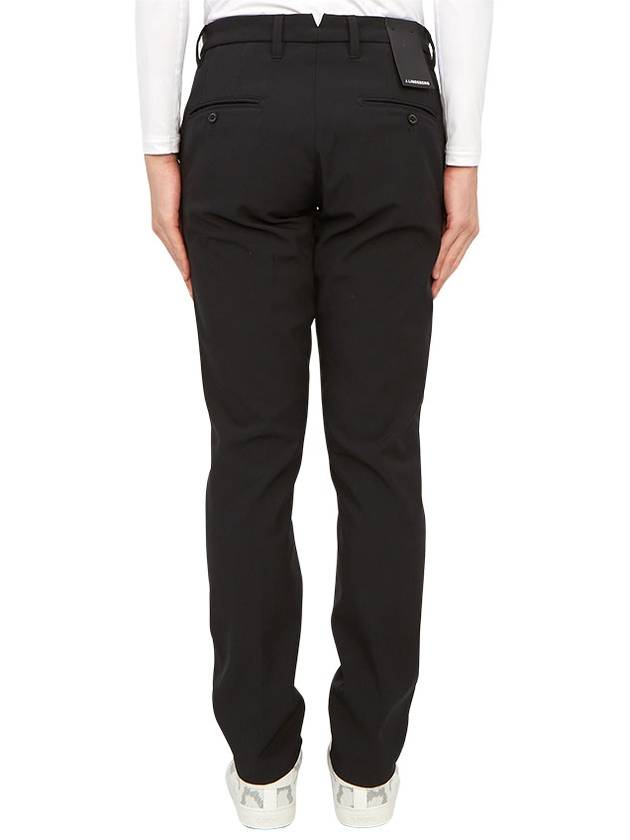 Men's Elote Bonded Fleece Stretch Pants Black - J.LINDEBERG - BALAAN 5