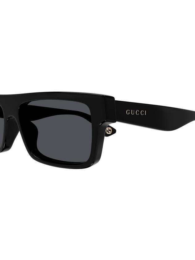 24SS Sunglasses GG1616S 001 BLACK BLACK GRAY - GUCCI - BALAAN 5