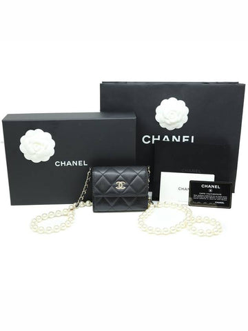 Really precious product in good condition Classic pearl chain bag 31st AP2583 card wallet - CHANEL - BALAAN 1