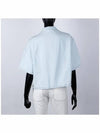 Chambray Logo Denim Shirt Light Blue - MIU MIU - BALAAN 5