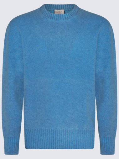 Altea Blue Wool Knitwear - ALTEA - BALAAN 1