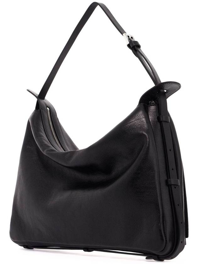 Simply Large Leather Shoulder Bag Black - FENDI - BALAAN 3