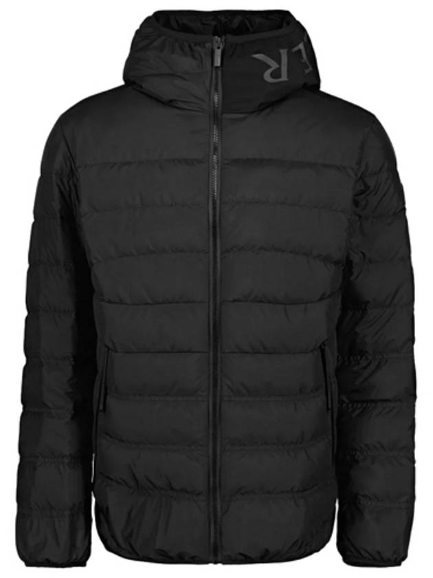 1A00017 5973I 999 VERNASCA Logo Patch Hooded Down Padded Black Men s Jacket TJ - MONCLER - BALAAN 1