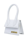 Le Chiquito Mini Tote Bag White - JACQUEMUS - BALAAN 4