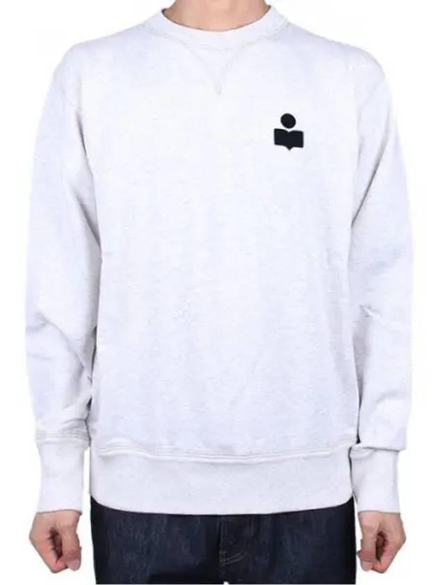 Mike Logo Cotton Sweatshirt White - ISABEL MARANT - BALAAN 2