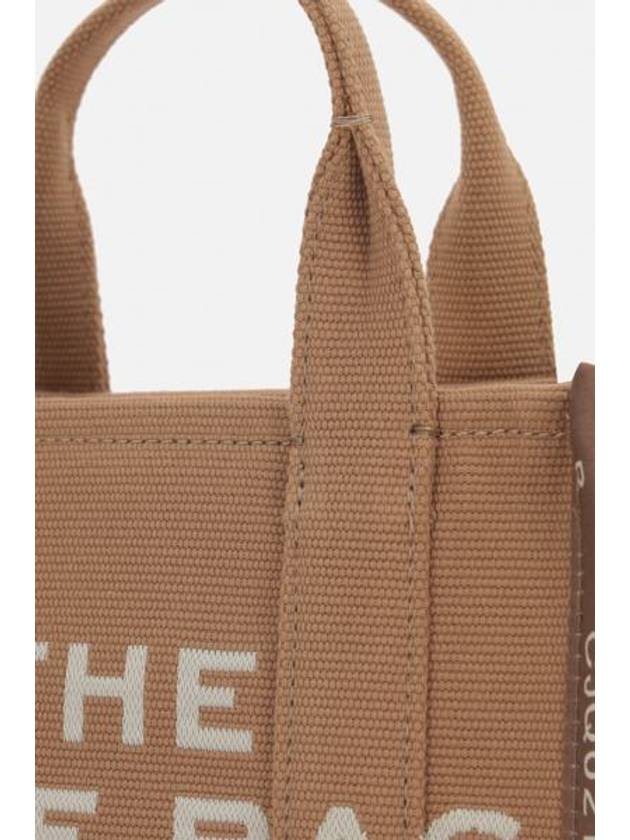 The Jacquard Small Tote Bag Brown - MARC JACOBS - BALAAN 5