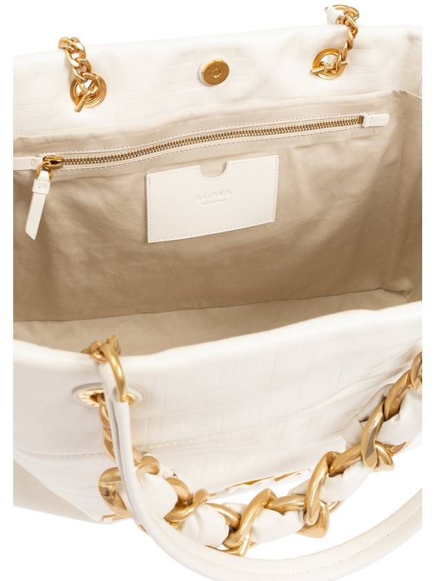 Balmain '1945' Shopper Bag, Women's, Cream - BALMAIN - BALAAN 5