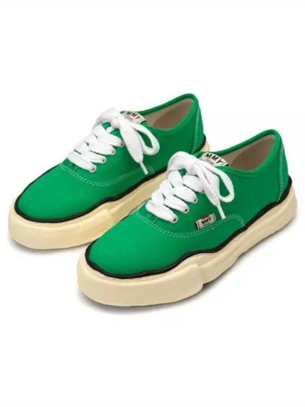 Baker OG Sole OD Canvas Low-top Sneakers Green - MIHARA YASUHIRO - BALAAN 2