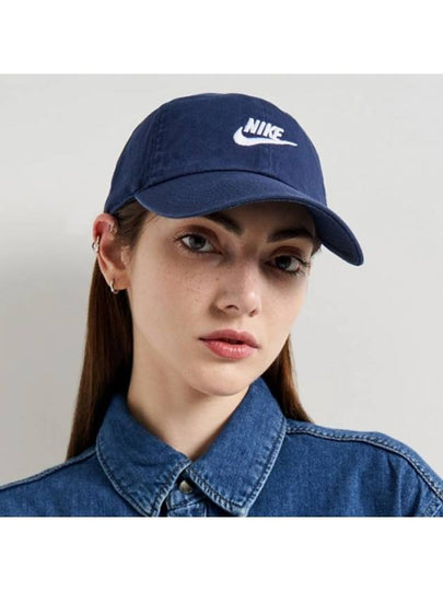 Sportswear Heritage 86 Futura Washed Ball Cap Midnight Navy - NIKE - BALAAN 2