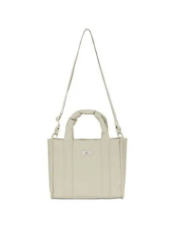 Softwill Middle Tote Bag Light Beige S24SWFTB28 - SNOW PEAK - BALAAN 1