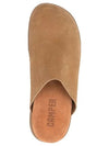 Brutus Leather Clog Slippers Brown - CAMPER - BALAAN 5