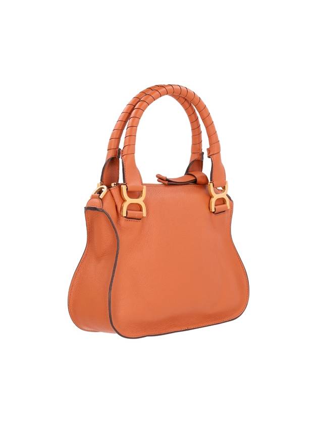 Marcie Small Double Carry Tote Bag Brown - CHLOE - BALAAN 3