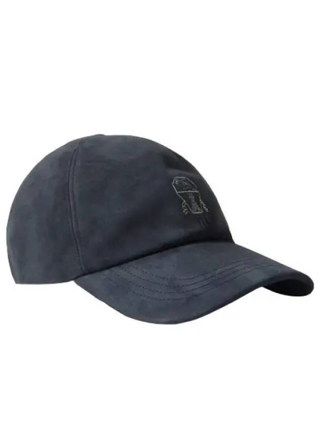 Embroidered Logo Ball Cap Navy - BRUNELLO CUCINELLI - BALAAN 1