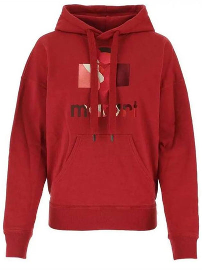 12th Anniversary Mansell MANSEL brushed hoodie SW0031 21P039E 70RD - ISABEL MARANT - BALAAN 2