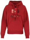 12th Anniversary Mansell MANSEL brushed hoodie SW0031 21P039E 70RD - ISABEL MARANT - BALAAN 1