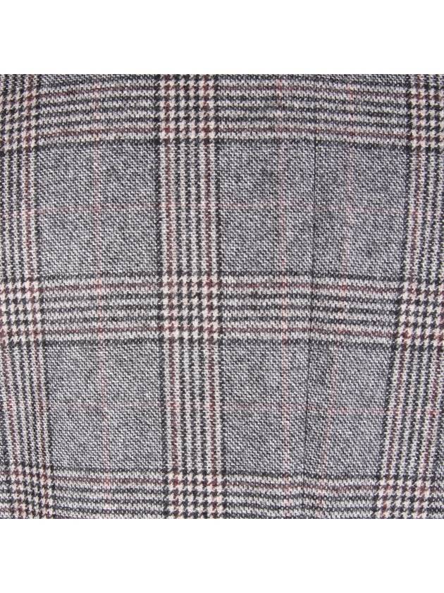 MN4417BND Virgin wool check blazer - BRUNELLO CUCINELLI - BALAAN 5