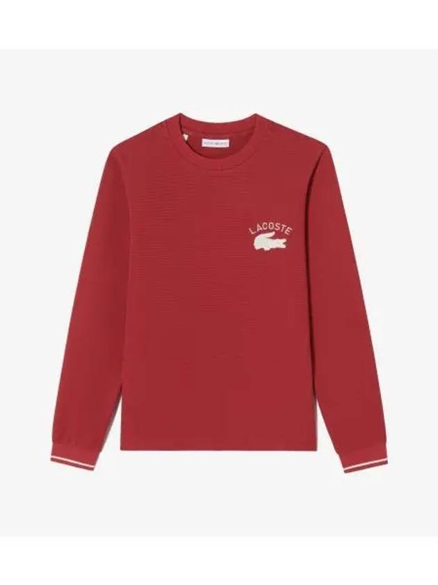 Women s Basic Training T Shirt Dark Red - LACOSTE - BALAAN 1