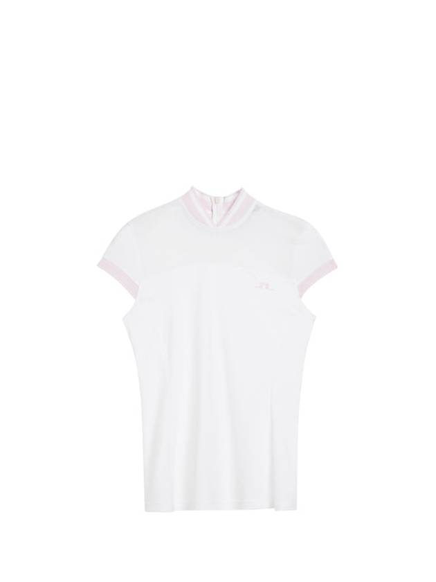 Fabiola Short Sleeve T-Shirt Pink - J.LINDEBERG - BALAAN 2