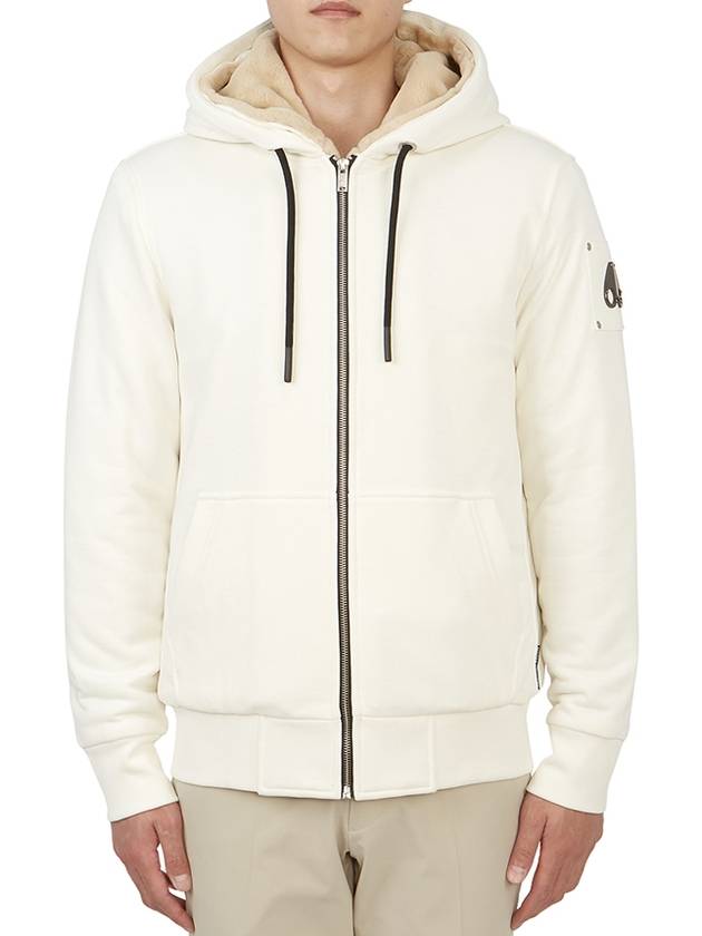 Classic Bunny Zip Up Hoodie Beige Lining White - MOOSE KNUCKLES - BALAAN 2