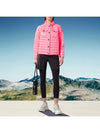 Women's Vinzier Short Down Jacket Pink - MONCLER - BALAAN 9