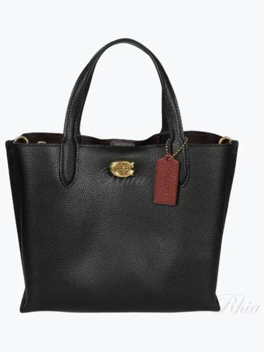 Willow Tote Bag Black - COACH - BALAAN 2