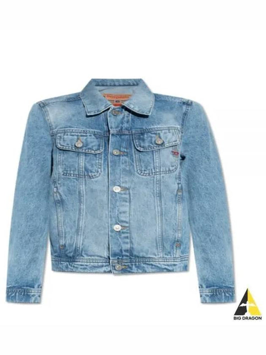 Women's De Bonny Denim Jacket Blue - DIESEL - BALAAN 2