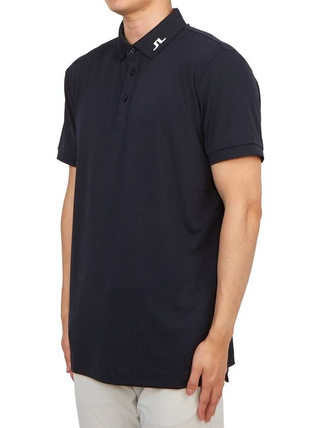 KV logo embroidered polo shirt GMJT09158 - J.LINDEBERG - BALAAN 4