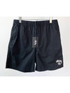 Men's Basic Stock Beach Shorts Black - STUSSY - BALAAN 8