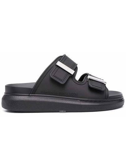 Hybrid Rubber Slippers Black - ALEXANDER MCQUEEN - BALAAN 2