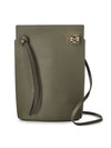 Dice Pocket Classic Calfskin Cross Bag Dark Khaki - LOEWE - BALAAN 1