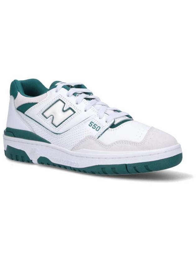 550 Low Top Sneakers White Teal - NEW BALANCE - BALAAN 3