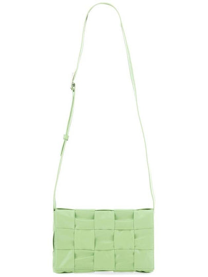 Cassette Small Cross Bag Pistachio - BOTTEGA VENETA - BALAAN 2