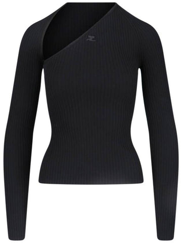 Courrèges Top Black - COURREGES - BALAAN 1