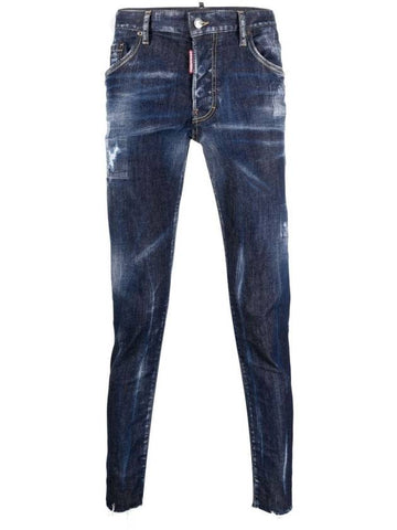 Men's Distressed Slim Fit Jeans - DSQUARED2 - BALAAN.