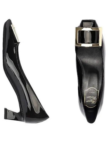 trumpet metal buckle pumps shoes - ROGER VIVIER - BALAAN 1