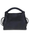 Iris Small Heavy Grain Shoulder Bag Black - MULBERRY - BALAAN 5